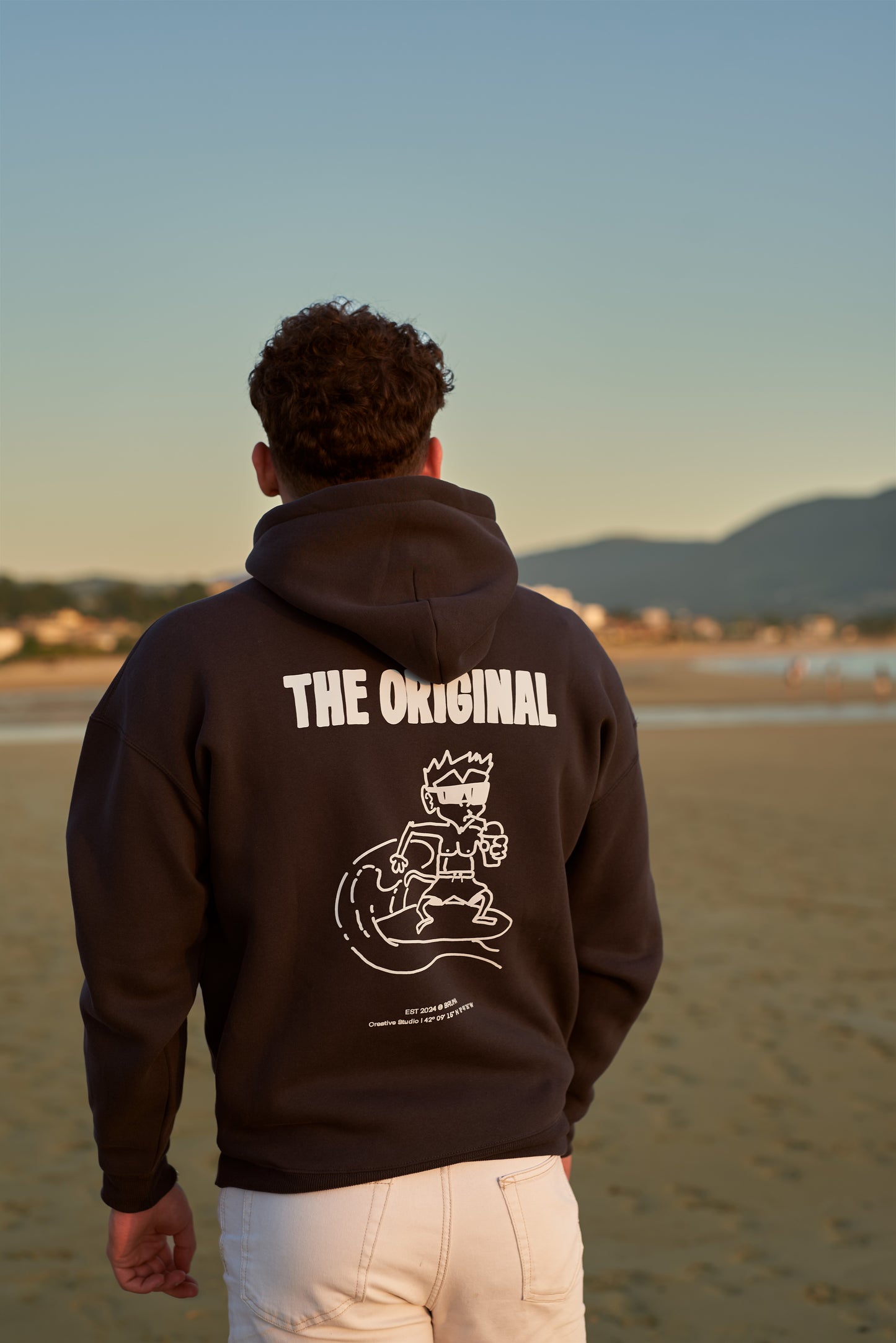 Sudadera oversize Surf Monkey