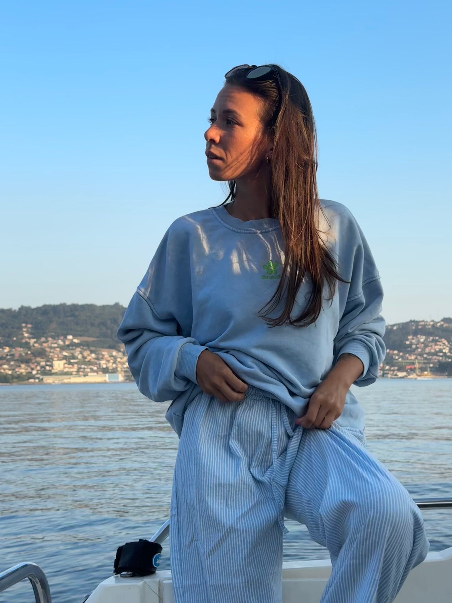 Sudadera tablas surf sin capucha fina