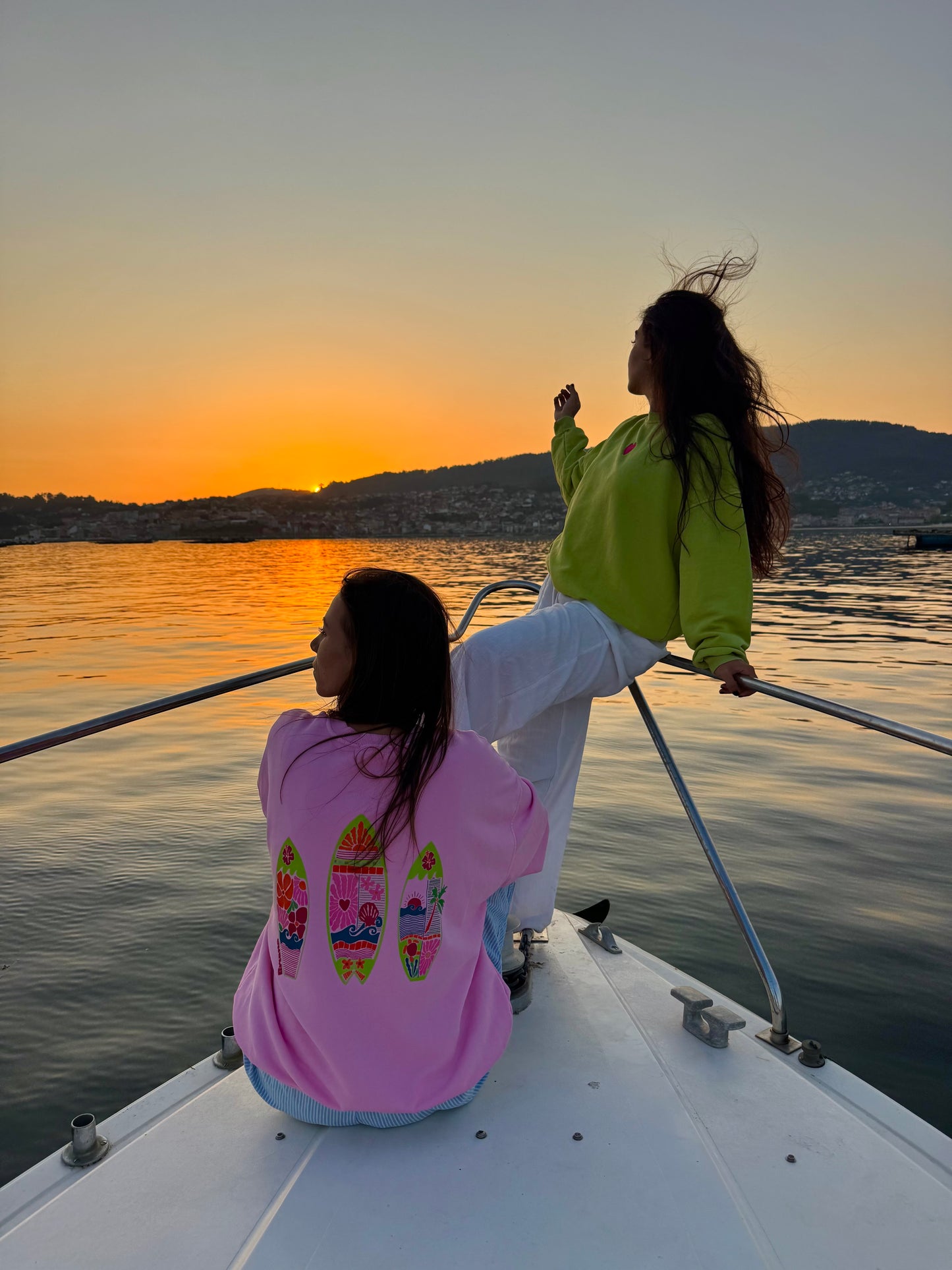 Sudadera tablas surf sin capucha fina