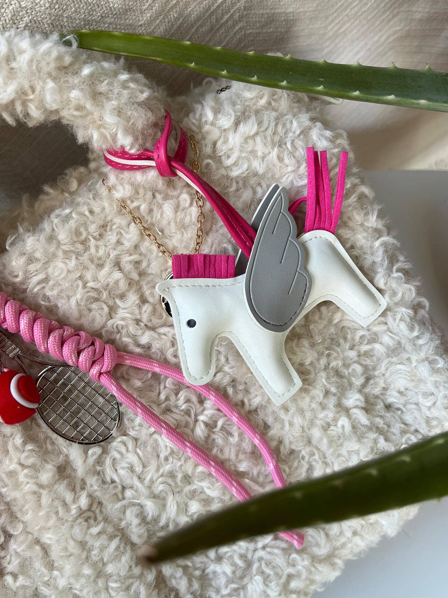 Bag charm caballito