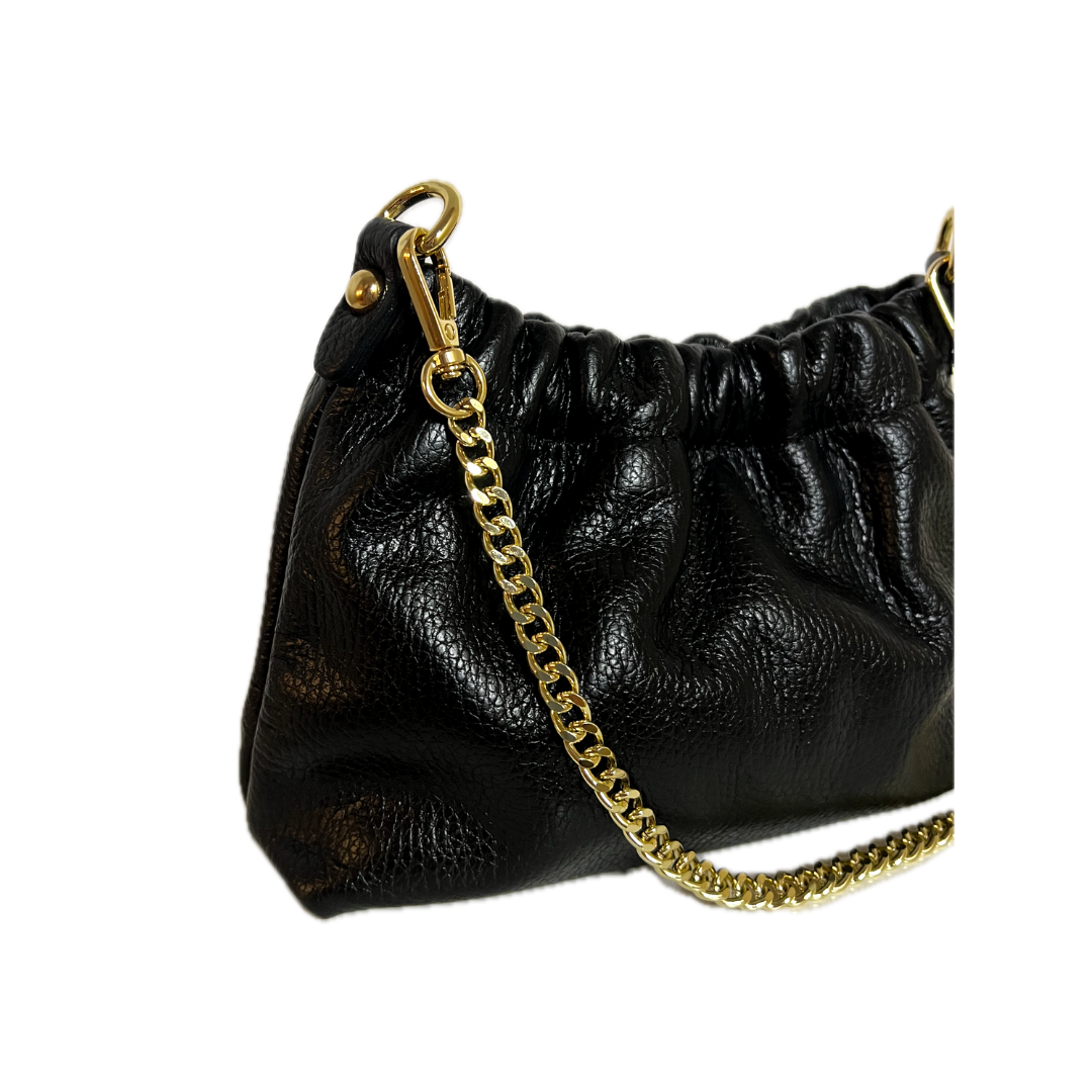 Bolso piel Cherry negro