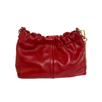 Bolso piel Cherry Rojo