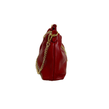 Bolso piel Cherry Rojo