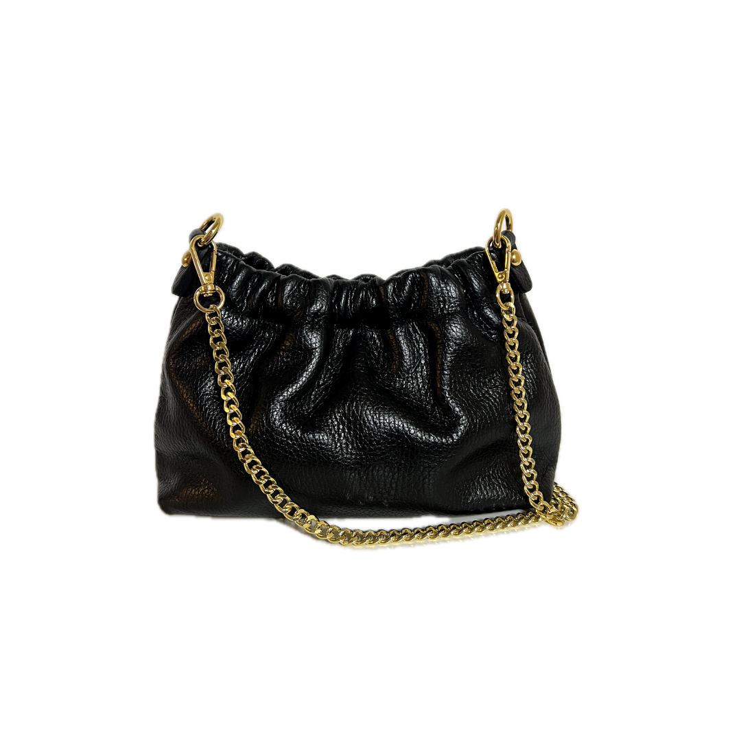 Bolso piel Cherry negro