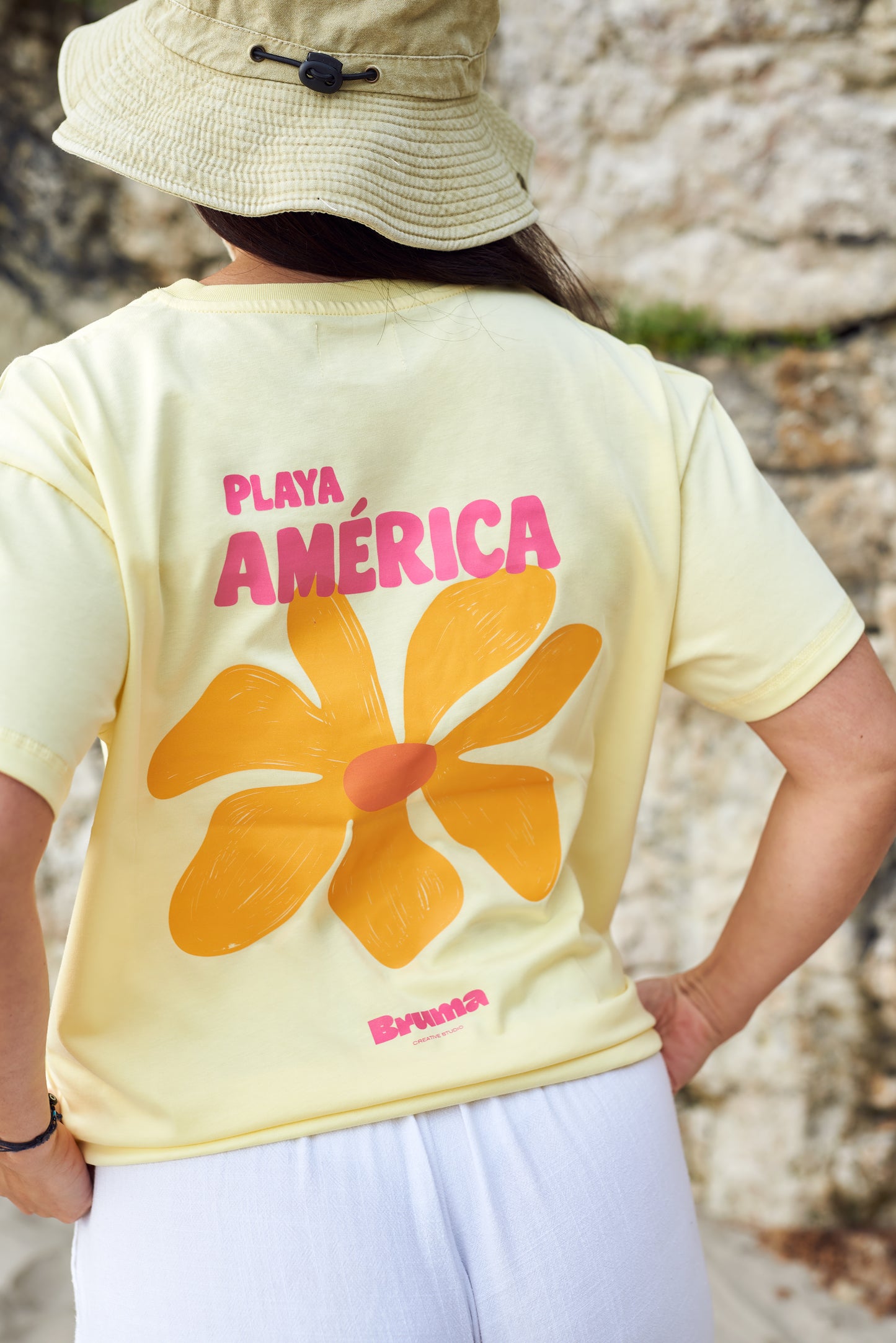 Camiseta Playa América- woman