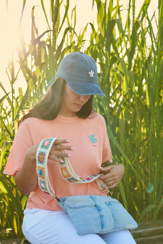 Correa boho bolso