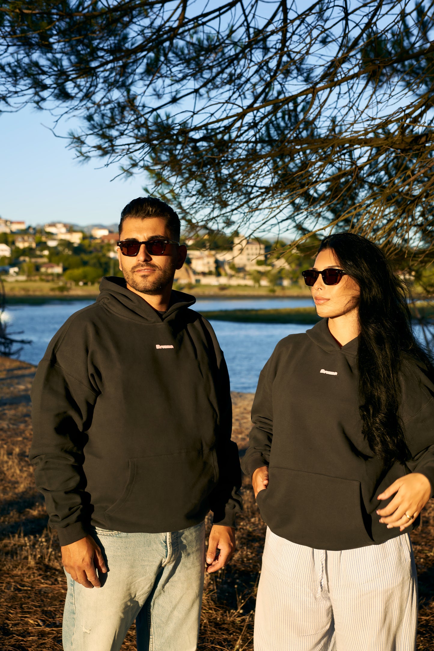 Sudadera flor Bruma unisex