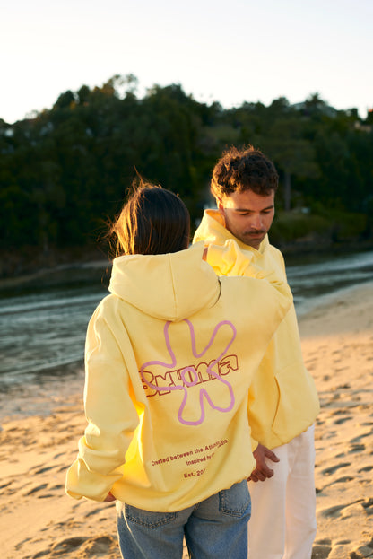 Sudadera flor Bruma unisex