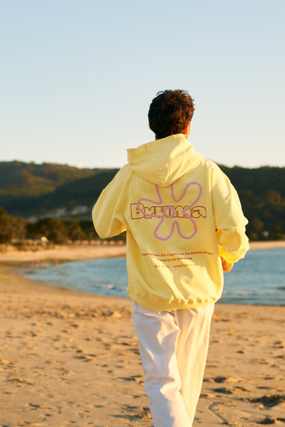Sudadera flor Bruma unisex