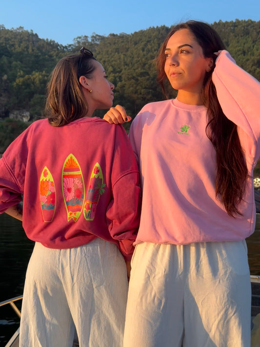 Sudadera tablas surf sin capucha fina