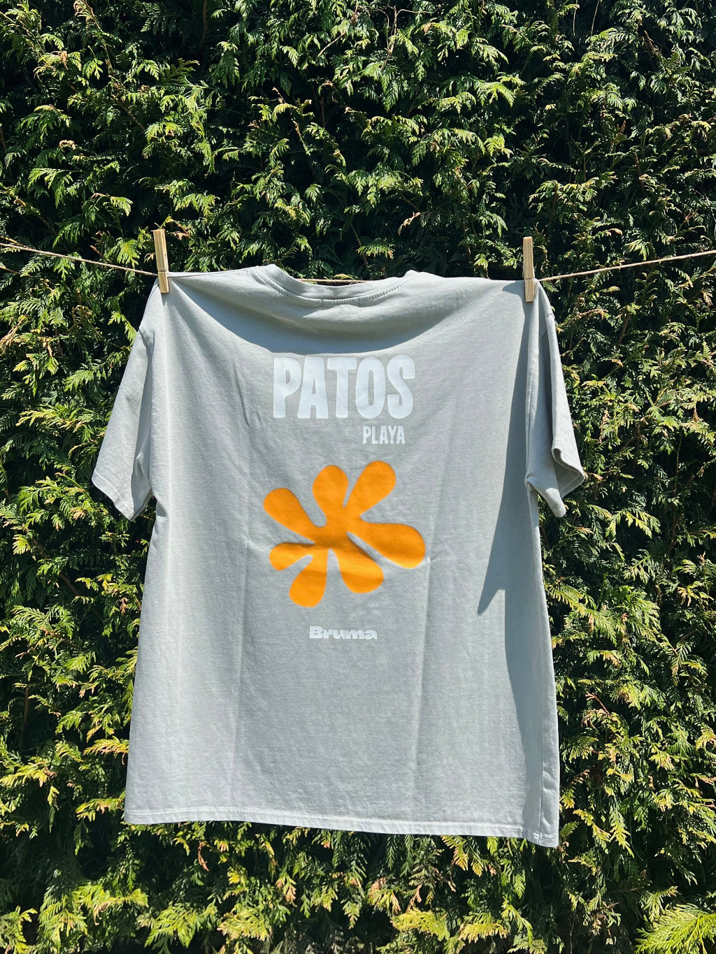 Camiseta Patos flor chico
