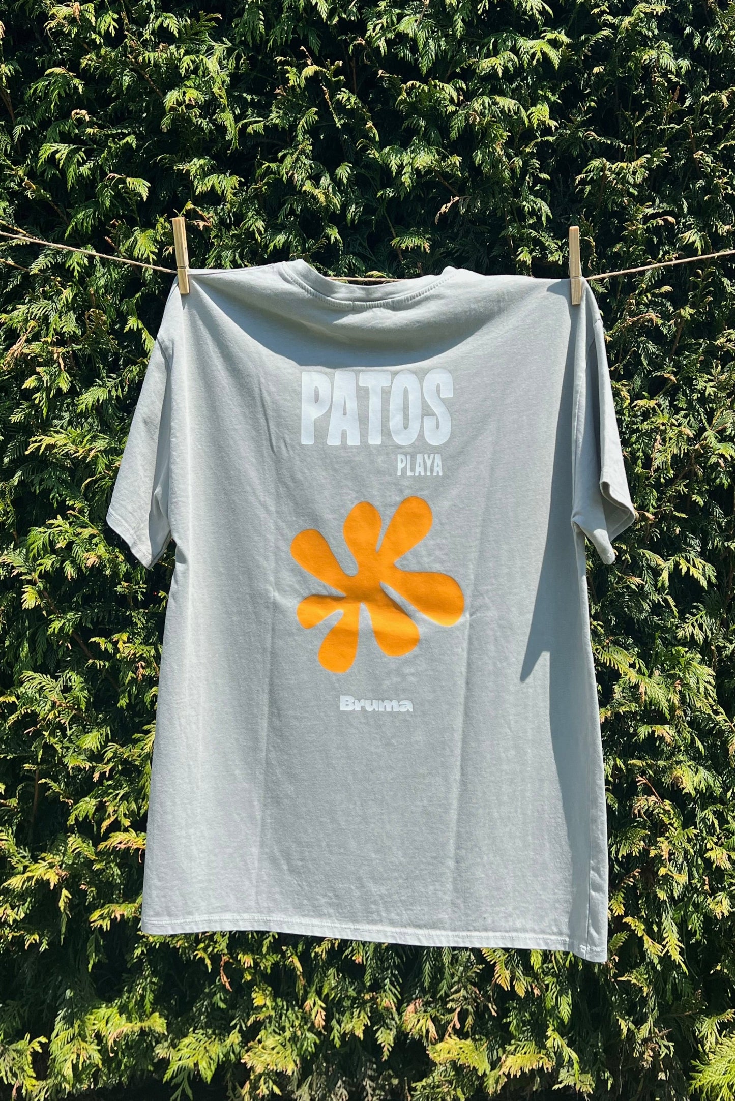 Camiseta Patos flor chica