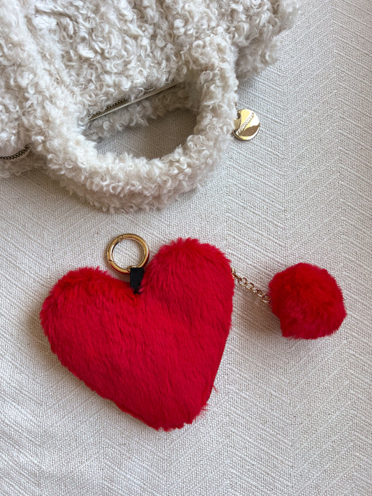 Bag charm Heart